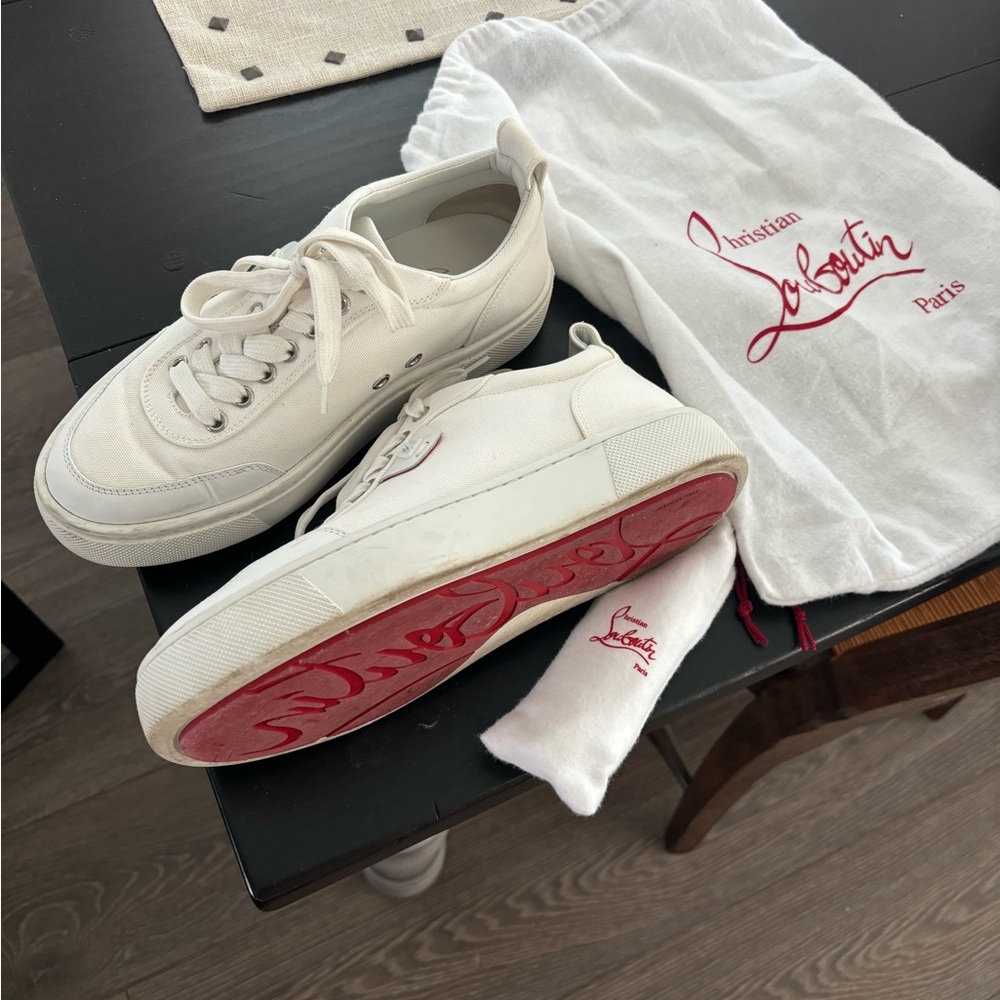 Authentic Christian Louboutin’s tennis shoes, worn one or two times. - Picture 5 of 5